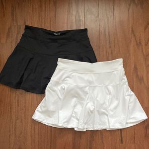 Tennis Skirts - Black & White